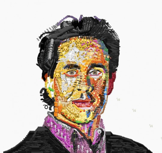 Yung Jake, Jerry Seinfeld - emoji art