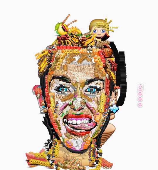 Yung Jake, Milley Cyrus - emoji art