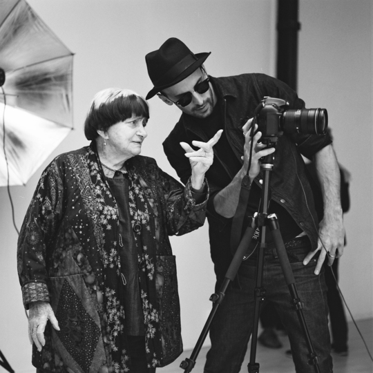 Agnès Varda and JR © Etienne Rougery-Herbaut