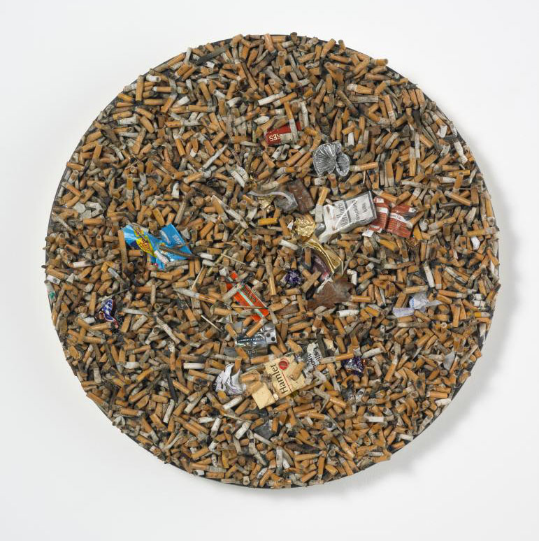 Artwork titled The Dead Ones by Damien Hirst mistaken as trash