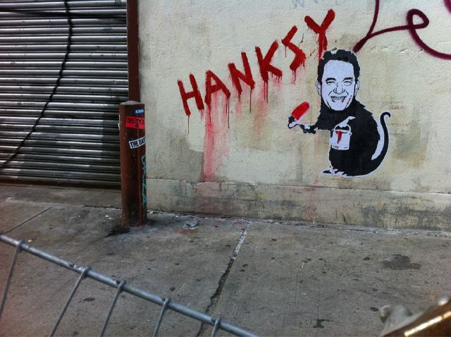 Hanksy, Image via hanksy.com