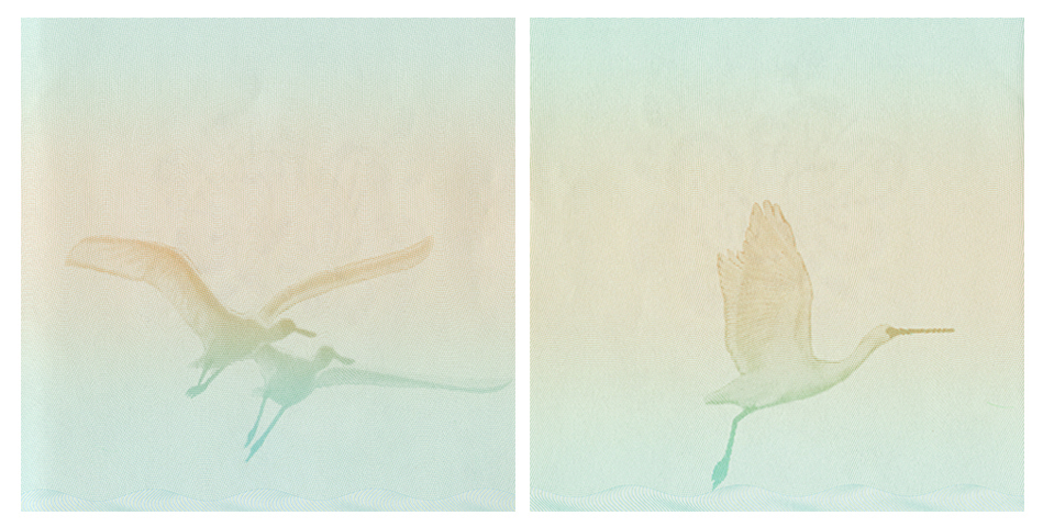 Landscape #3 (diptych), 22 x 22 inches each, pigment print , Jesse Chun