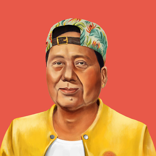 Hipster Mao Zedong by Amit Shimoni, Hipstory