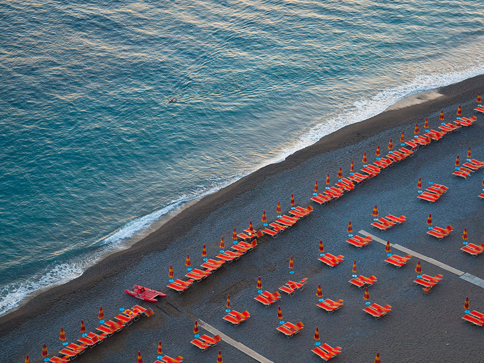 Spiaggia Grande, Positano, Italy, (2014) Juliette Charvet