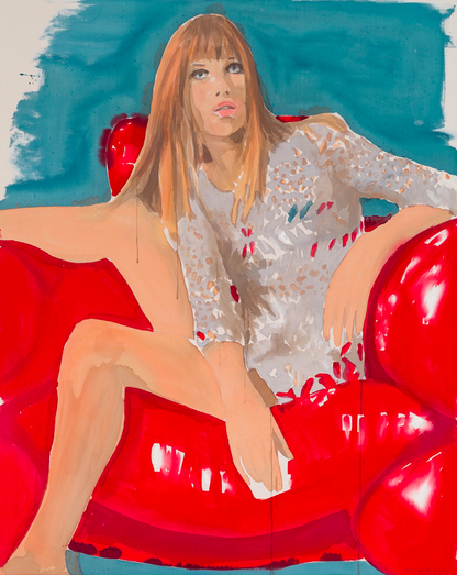 Jane Birkin Red Chair (2015), Liz Markus