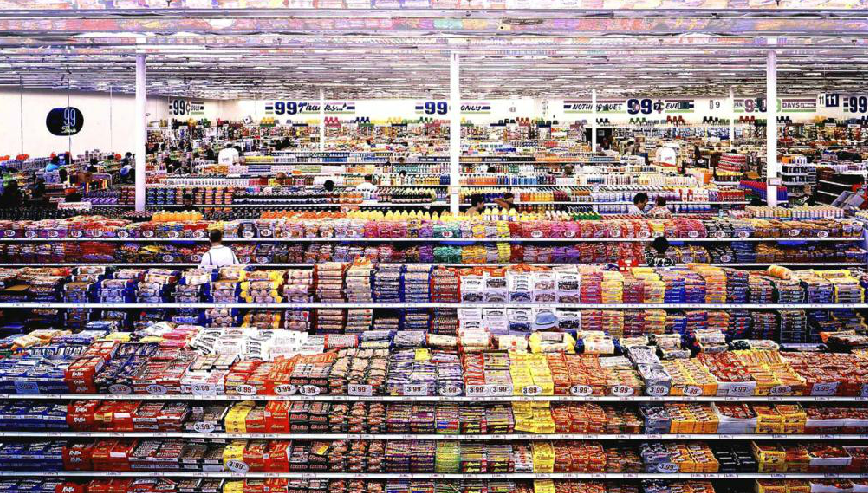99 cent (1999) Andrew Gursky
