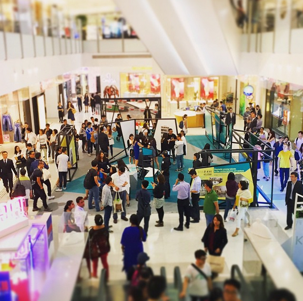 Artist discussion series at the K11 mall, photo via Instagram