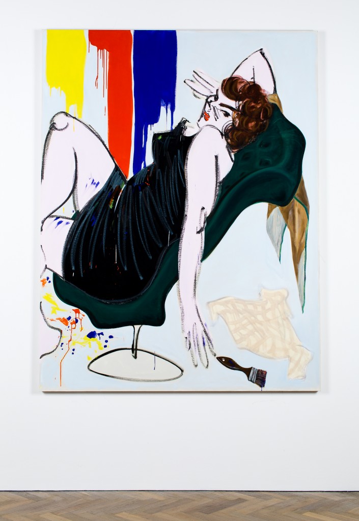 Ella Kruglyanskaya, Painter, Exhausted, 2015