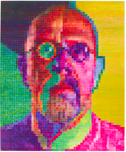 Self-portrait I (2014), Chuck Close