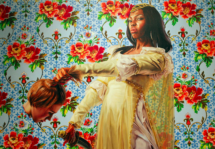 An Economy of Grace, Kehinde Wiley (2014)