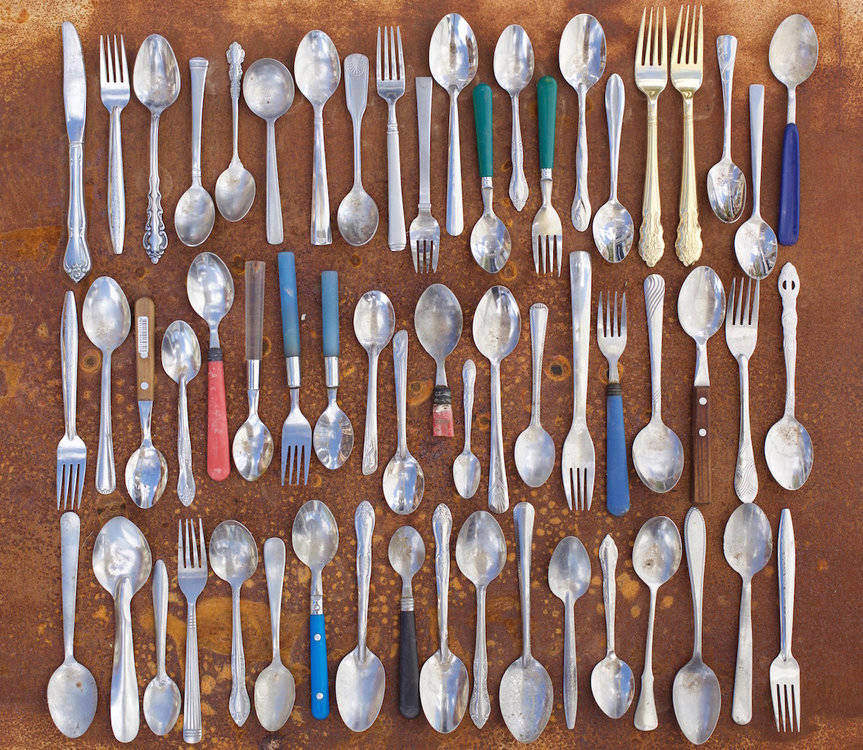 Tom Kiefer's Photo of Forks and Spoons, El Sueño Americano