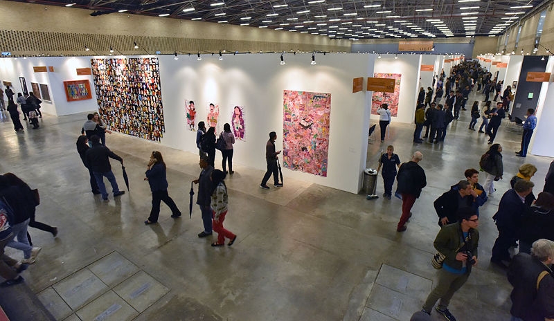 Art enthusiast's at ArtBo 2015