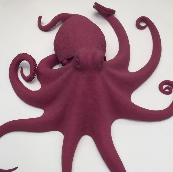 Air De Paris Gallery's octopus sculpture by Carsten Höeller at Paris FIAC