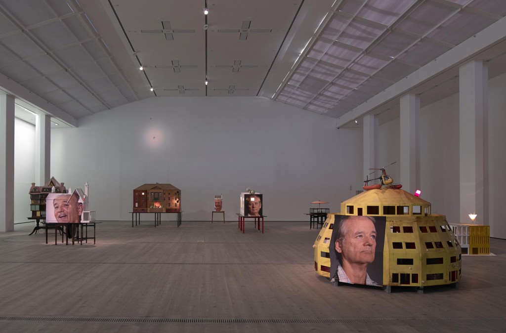 Exhibit view of Brian Griffiths's exhibition “Bill Murray: a story of distance, size and sincerity" 