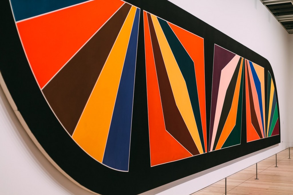 Frank Stella's massive painting titled Damascus Gate at The Whitney