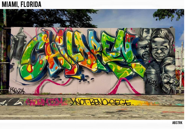 Street Artist Abstrak's Artwork of Justin Bieber's Album