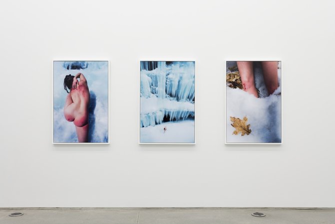 Installation view of "Winter" at Team Gallery, NY