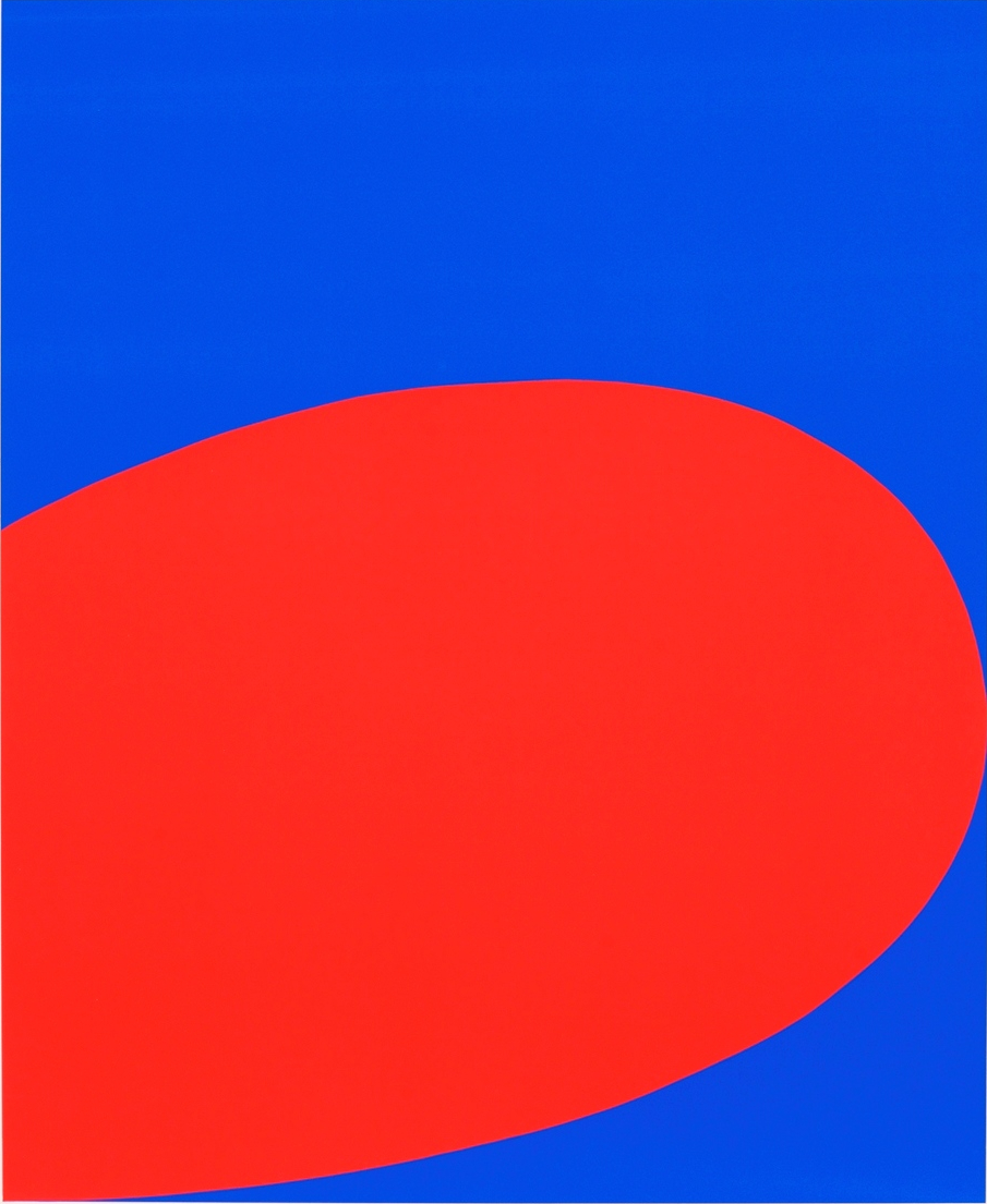 Red and Blue by Ellsworth Kelly