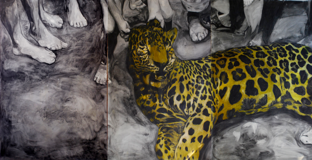 animal feroz by sara herrera colombian contemporary art