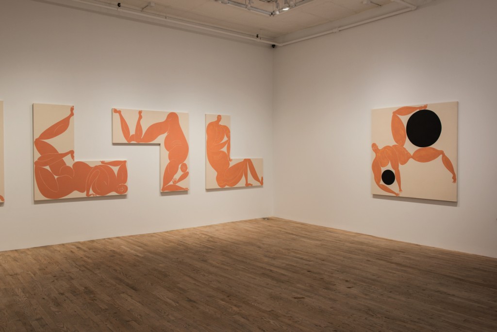 Installation view of Giovanni Garcia-Fenech exhibit at Post Masters Gallery 