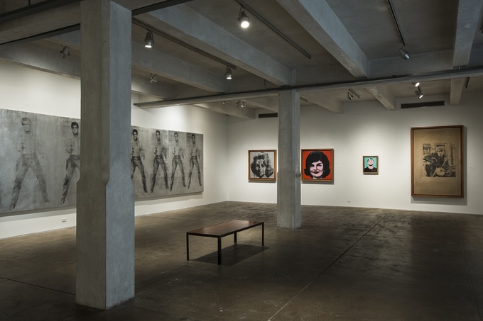 Installation view at the Warhol Museum