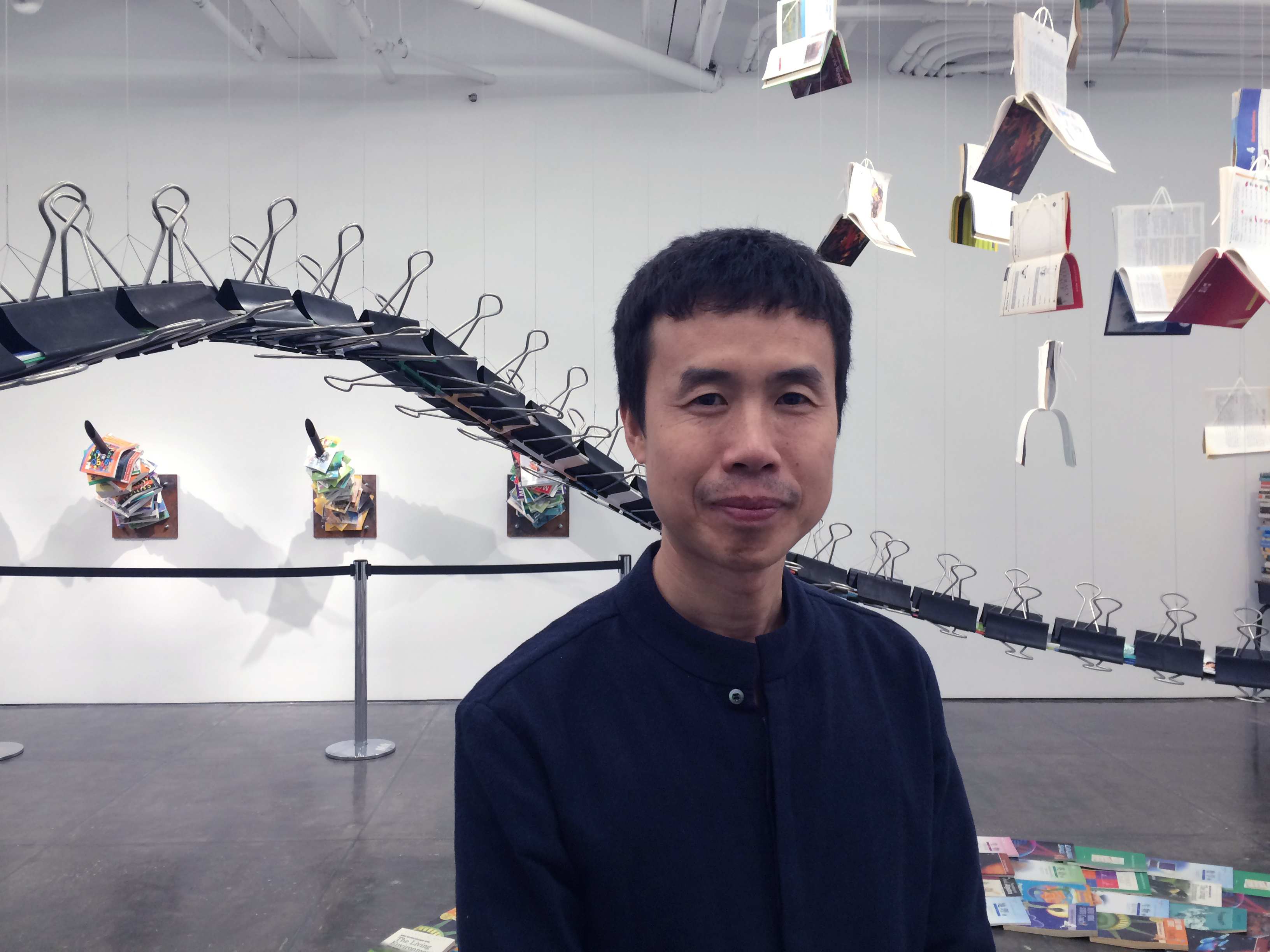 Chinese Artist Li Hongbo Portrait at Klein Sun Gallery